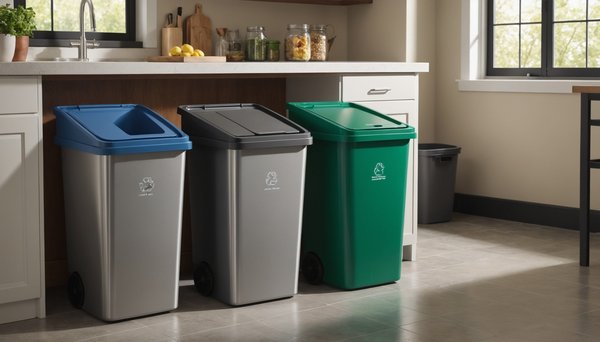 Choisissez la poubelle de tri idéale pour votre quotidien